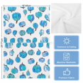 thumbnail image 5 of Blue Pumpkins Fall Kitchen Towels Set of 2, Water Absorbent Dish Towel, Watercolor Thanksgiving Decorative Hand Towels - Quick Drying Cloth for Cooking Baking, 18x28 Inch, 5 of 8