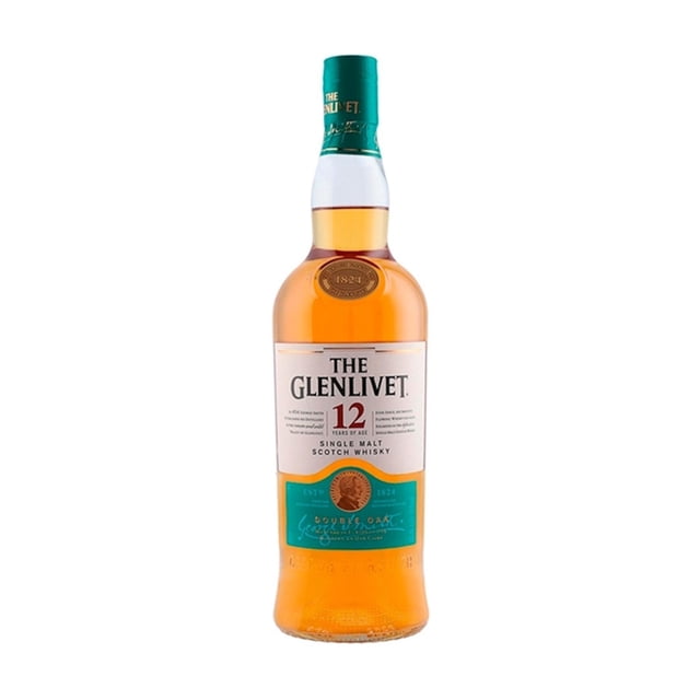 Whisky The Glenlivet Escocés 12 años 750 ml