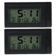 thumbnail image 1 of KAKOWELY 2 relojes de coche de alta precisión, temporizador electrónico, termómetro interior automático., 1 of 4