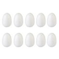 thumbnail image 2 of Trianu 20Pcs 2.75" Craft Foam Eggs, White Smooth Polystyrene Eggs for Christmas, Craft Making Eggs Foam Balls for Easter Holiday, Crafts Making Handmade DIY Painting School Projects, 2 of 9