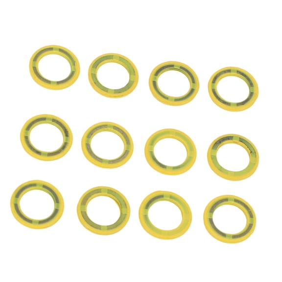 Gearcase Drain Plug Seal Washer Set High Temp Proof Fits Mercruiser Marine Drives 12 Pack 15 In