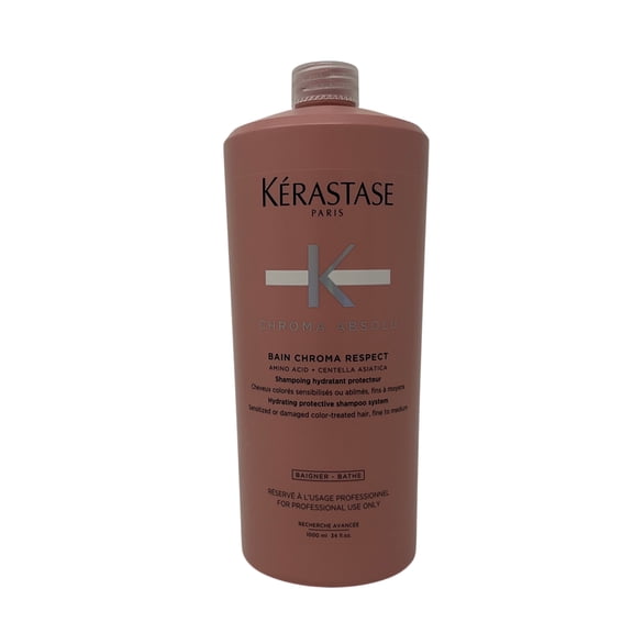 Chroma Absolu Bain Respect Shampoo by Kerastase for Unisex - 34 oz Shampoo