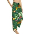 thumbnail image 2 of Naloa Vegan Print Women’s Ultra-Soft Comfy Pajama Lounge Pants with Pockets & Drawstring, 2 of 8