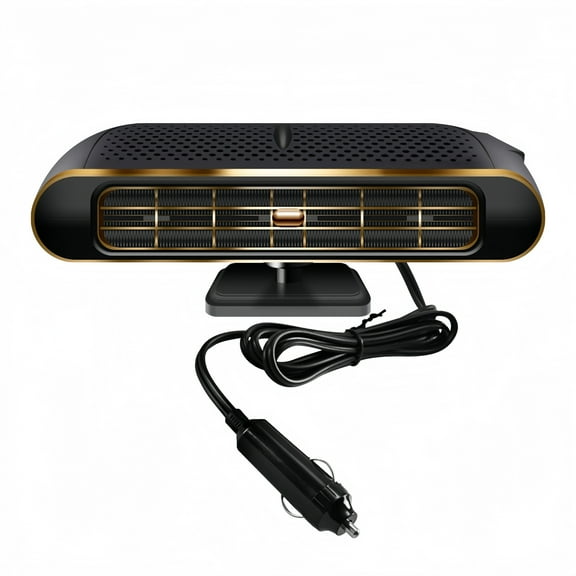 Jinyi 2 In 1 Car Heater,  Fast Heating Fan, Defogger Defroster Demister-12V,300W
