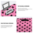 thumbnail image 3 of Fotbe Rose red polka dots Luggage Cover Protector, Suitcase Protector，Scratch and Dirt Resistant, Fits 18-32 Inch Luggage-Large, 3 of 7