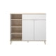 thumbnail image 1 of Alacena Alterego Wok 2 puertas 1 cajón Madera y blanco, 1 of 4