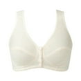 thumbnail image 1 of Deepwonder Women Bra Wireless Plus Size Middle-aged And Elderly Front Buckle Vest 38 One Size, 1 of 5