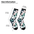 thumbnail image 2 of Honeii Cute Poodle Dog Print Children's Colorful Socks,Unisex Kids and Toddlers' Cushioned Sock,Kids Athletic Crew Socks,for Everyday Wear and Sports, 2 of 5