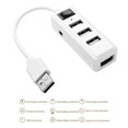 thumbnail image 3 of USB 20 Hub portátil 4 puertos expansor divisor adaptador de carga Likrtyny y transferencia de datos para Macbook Pro Mac Mini Laptop Accesorios, 3 of 6