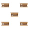 thumbnail image 3 of Injueey Vitrina de teclas de plástico reutilizable, escaparate de estilo único, caja de colección transparente, compatibilidad con 3 capas, Type2 NO2, 3 of 6