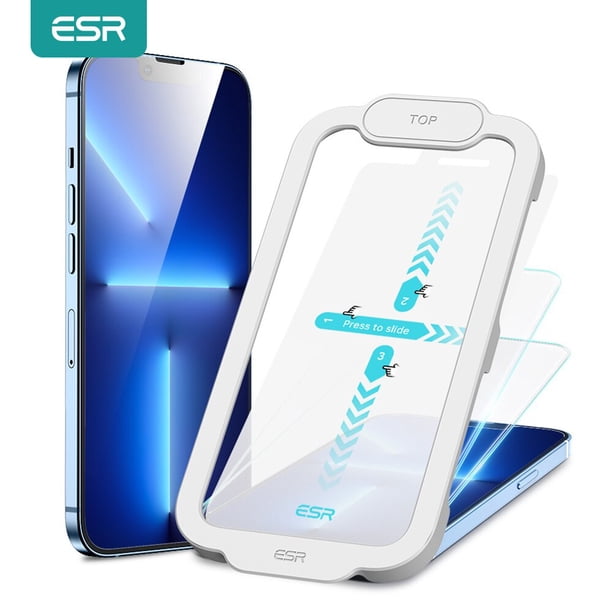 ESR para iPhone 13 Protector de pantalla cubierta completa HD vidrio templado para iPhone 13 Pro Max película protectora para iPhone 13 Mini 2021 Tan Jianjun unisex