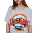 thumbnail image 2 of Ambar Women's Colorado Printed Short Sleeve Tshirt, Gray \ Orange,L - US, 2 of 4