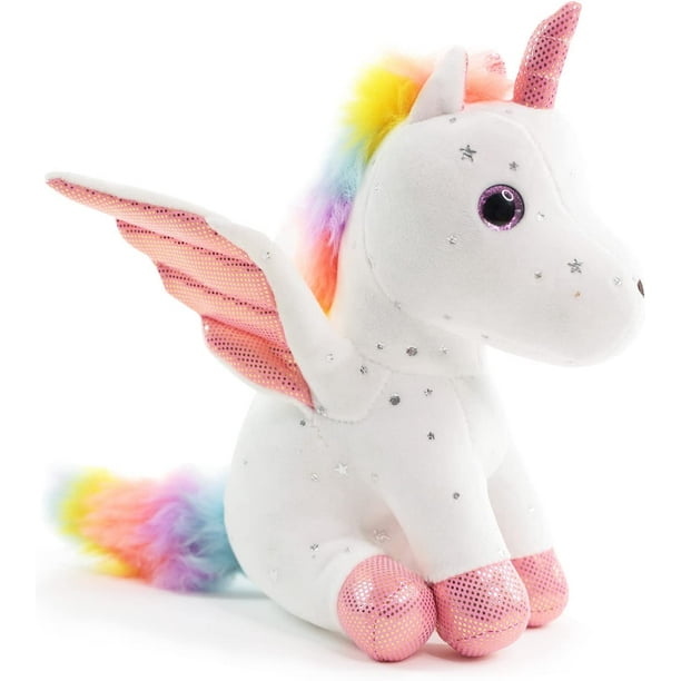 Unicorn Stuffed Animals, 8in/20cm, Cute Unicorn Gift Toys for 3 4