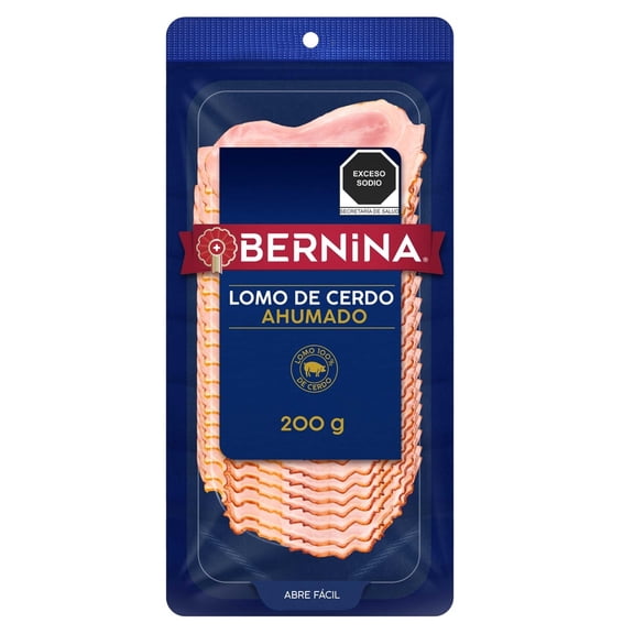 Lomo Bernina de cerdo ahumado 200 g