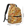 thumbnail image 2 of Yiaed Pumpkin And Sunflower Print School Backpack College Backpack Daypacks for Students High School Spacious and Durable Daypack for Work and Travel-One Size, 2 of 6