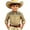 Khaki, variant on Toddler Kids Girls Boys Shirt Tops Long Sleeve Fashion Chest Print Casual Collar Shirt Tshirt Tops 10-11 Years