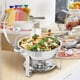 thumbnail image 2 of Juego de platos para buffet Hafing Dish VEVOR, 4 litros, 2 unidades, acero inoxidable, 2 of 9