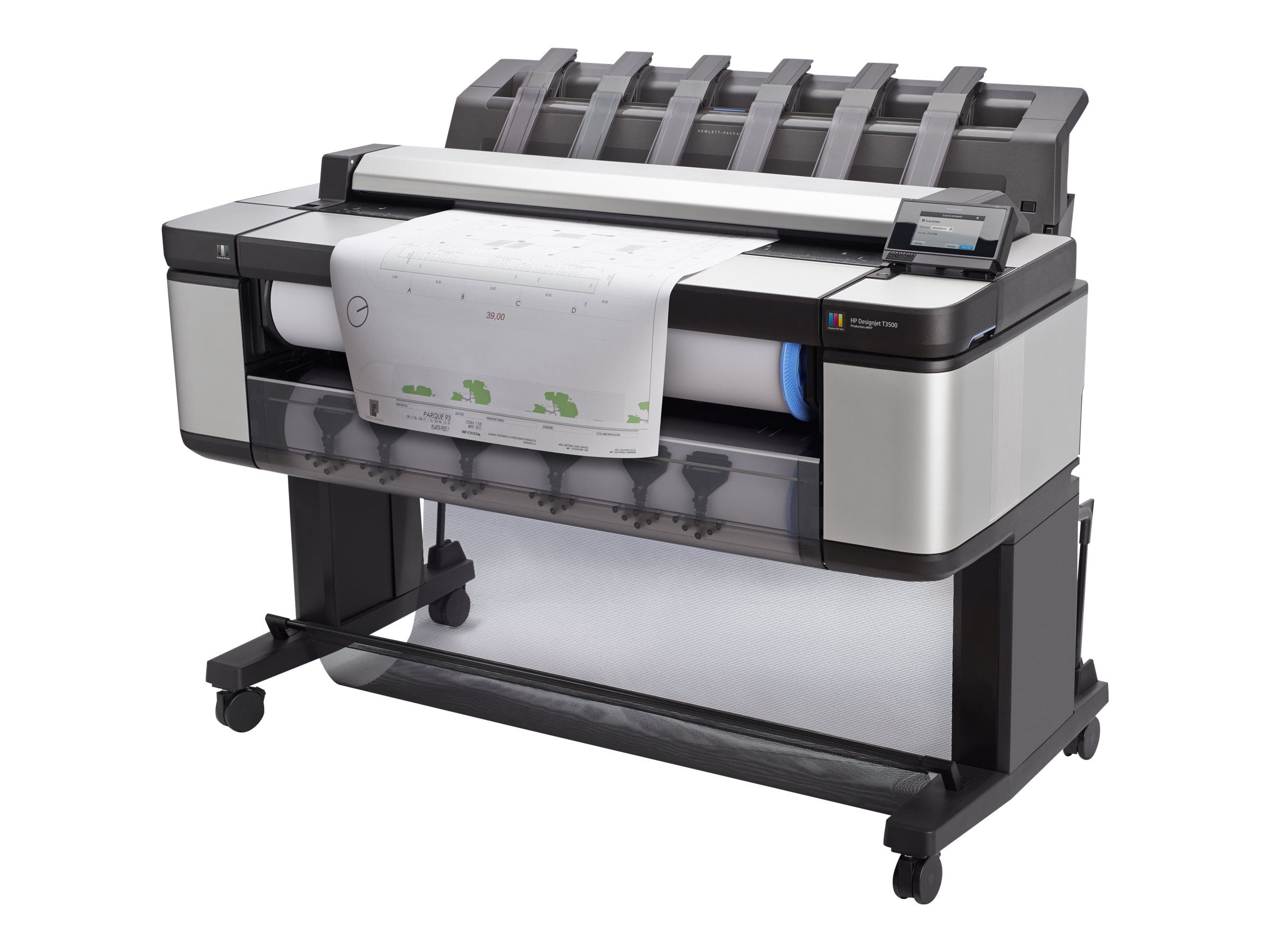 Government HP Designjet T3500 36" Production Wide Format Color Inkjet