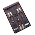 thumbnail image 1 of FNNMNNR Bretelles Élastiques Stylées pour Hommes à Dos en Y - Bretelles de Pantalon Ajustables avec 6 Pinces de Protection en Métal, Sangle Ceinture Durable, Choix de Cadeau Idéal pour Lui Affaires Formel Ou Décontracté Occas, 1 of 7