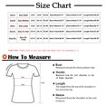 thumbnail image 3 of Pompotops T-shirt Imprimé pour Femmes, Manches 3/4 Mi-Longues, Col Rond, Décontracté, Liquidation, 3 of 4