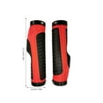thumbnail image 3 of Puños de manillar de 2 piezas Advancent Ciclismo transpirables antideslizantes absorbentes de golpes Rojo, 3 of 6