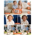 thumbnail image 4 of W & O Q8 Zoom 16X Zoom 64 MP CMOS Point & Shoot Digital Camera with SD Card, Orange, 4 of 8