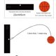 thumbnail image 4 of Pelota para la muñeca de fútbol, ​​pelota para la muñeca deportiva de retorno, pulsera de cuerda elástica, bolas verdes, 4 of 4
