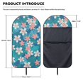 thumbnail image 6 of Garronmavis Front Car Seat Towel Cover, Waterproof Sweat Resistant Universal Non-Slip Fit for Post Gym Workout Running Beach Hiking, Fits Cars SUV Trucks Sedan Van Auto Interior Seat Protector, 6 of 8