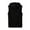 Black, variant on Augper Fashion Men Sleeveless Hooded Waistcoat Slim Jacket Blouse Tops Shirt
