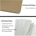 thumbnail image 2 of Spiral Graph Paper Notebook,B5 Grid Notebooks Piral Bound Journal, 2 of 5