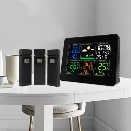 Wireless Weather Station Indoor Outdoor USB power supply Indoor ...