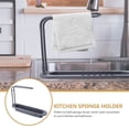 thumbnail image 3 of DECORNIJIA Kitchen Storage Rack Grey PP Sink Storage Rack Kitchen Organization 1Set, 3 of 8