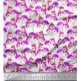 thumbnail image 1 of Soimoi Viscose Chiffon Fabric Flower Watercolor Print Fabric by The Yard 42 Inch Wide, 1 of 3