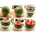 thumbnail image 5 of NEX Watermelon Slicer Fruit Cutter, Kitchen Gadgets, Melon Slicer, 5 of 8