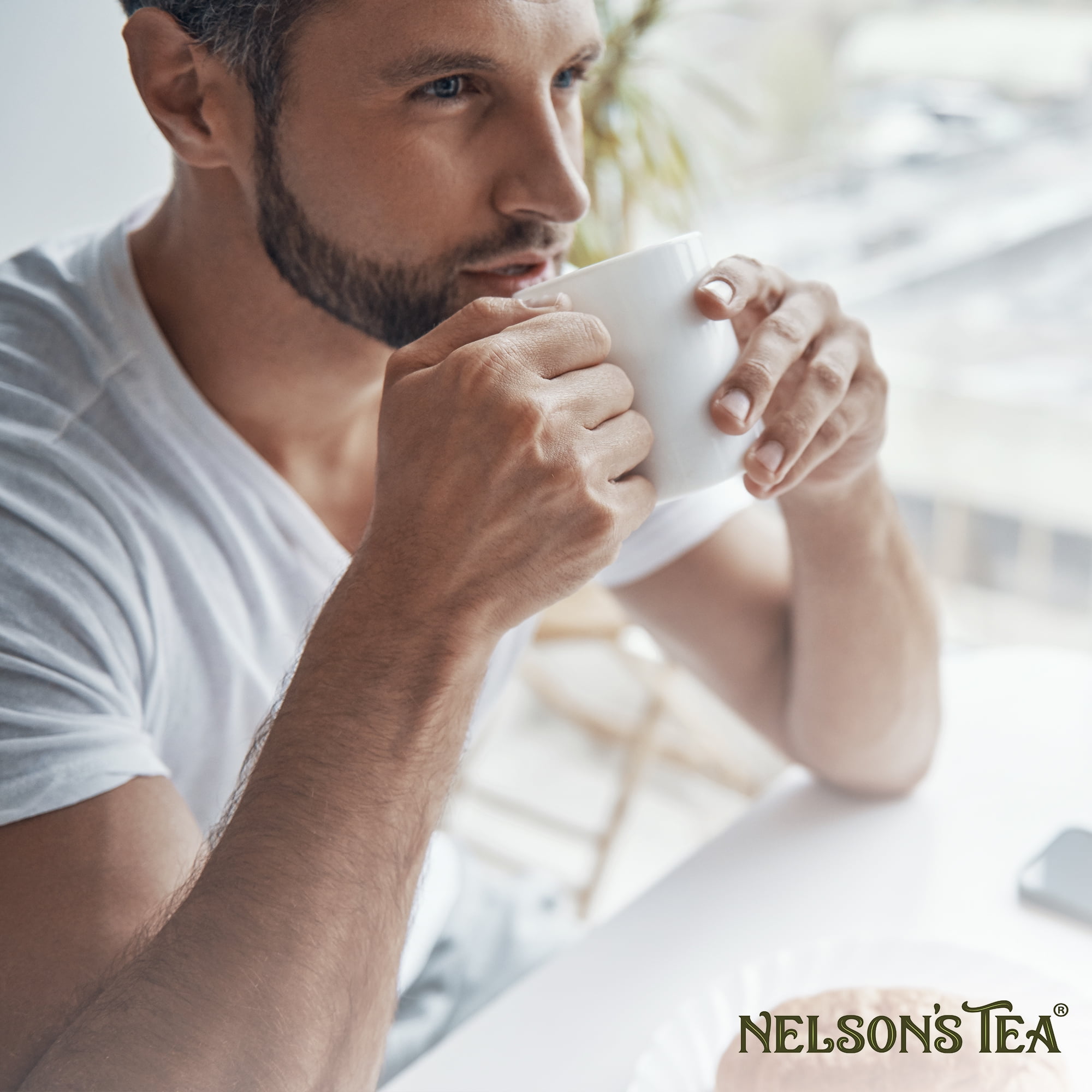 Nelson's Tea - Caffeine Free Tea Sampler - Peppermint White Chocolate CF, Glass Slipper, Hoosier Kettle Corn, Raspberry Hibiscus, Strawberry Orange Peach (2oz Sizes)