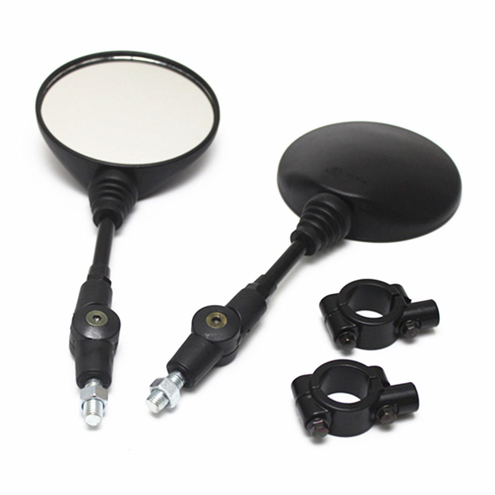 1 Pair Rearview Mirror Reflector Mirror For Motorcycle ATV Quad Scooter