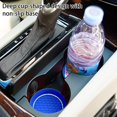 thumbnail image 5 of Bling Car Cup Holder Coaster, 4 Pack Rhinestone Non-Slip Circle Cup Holder Insert Coaster, Durable Crystal Vehicle Drink Cup Mat, 5 of 5