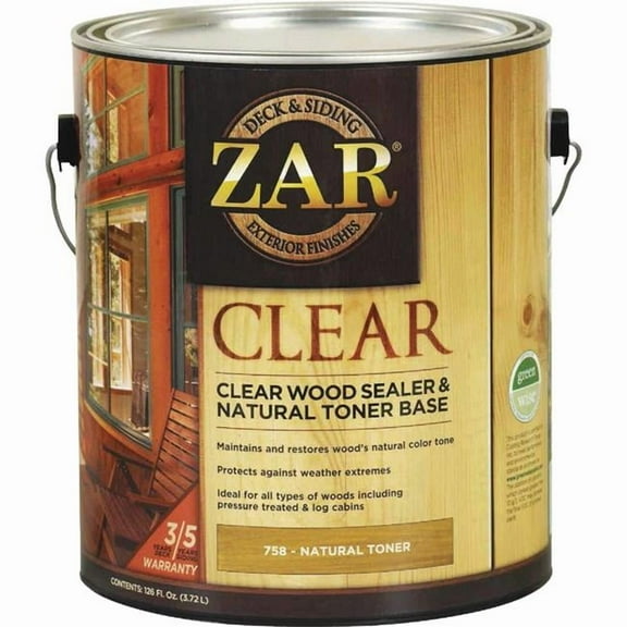 UGL 78813 1 gal Zar Clear Wood Sealer - Case of 2