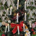 thumbnail image 4 of Luz de ambiente romántico IP65, velas LED impermeables, decoración de árbol de Navidad, 4 of 9