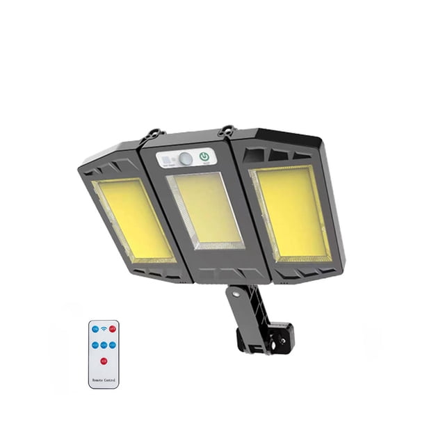 Matsuzay Luz alimentada por energía solar Sensor de movimiento plegable Jardín Camino Parque Patio Calzada Patio Pasarela Calle Paisaje Lámpara Iluminación y accesorios tipo 4 Matsuzay HA073240-04