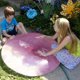 thumbnail image 1 of Bola de burbujas Bola de burbujas gigante inflable de 27 a 31 pulgadas Bola de burbujas de agua Bola de burbujas de goma suave transparente llena de agua para niños Juegos de fiesta al aire libre, Ama Muyoka Hogar, 1 of 6