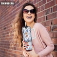 thumbnail image 2 of Halloween Tumbler with Handle All Hallows'' Eve Gifts for Women Men - 40oz Halloween Tumbler with Lid and Straw - All Hallows'' Eve Present with Glost Pumpkin Spider Bat for Kids, 2 of 6