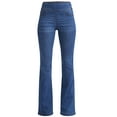 thumbnail image 4 of Sofia by Sofia Vergara Women's and Women's Plus Melisa Flare High Rise Pull On Jeans, 30.5", 32.5" and 34.5" Inseams, Sizes 0-28, 4 of 5