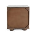 thumbnail image 4 of Pemberly Row Modern Solid Wood Frame 20" Nightstand in White, 4 of 5