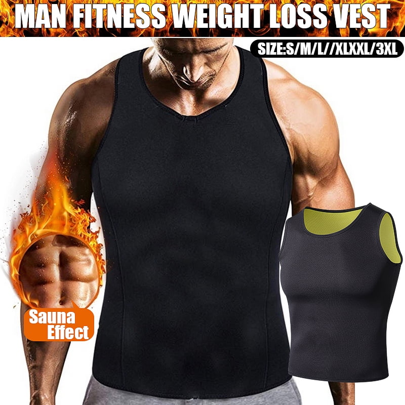 Women Men Neoprene Slim Hot Shapewear Gym Bodysuit Body Shaper Sauna Sweat Vest