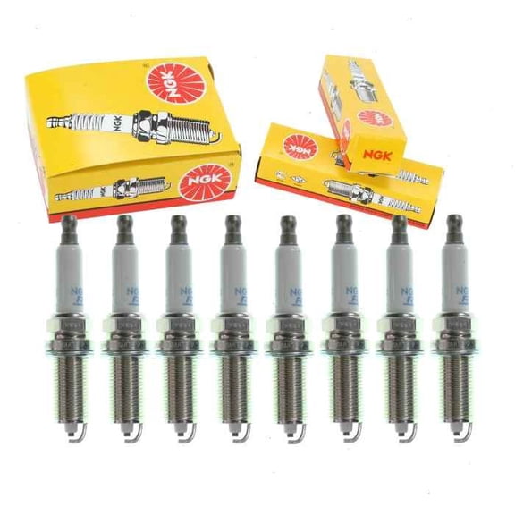 8 pc NGK Standard Spark Plugs compatible with Dodge Dakota 4.7L V8 2008-2010