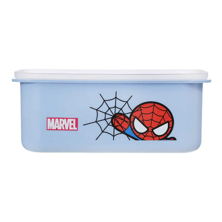 MINISO Marvel Bento Lunch Box 32oz BPA-FREE Portable Leakproof Food  Container for and Adults Plastic Cartoon Storage Box - Spider Man 