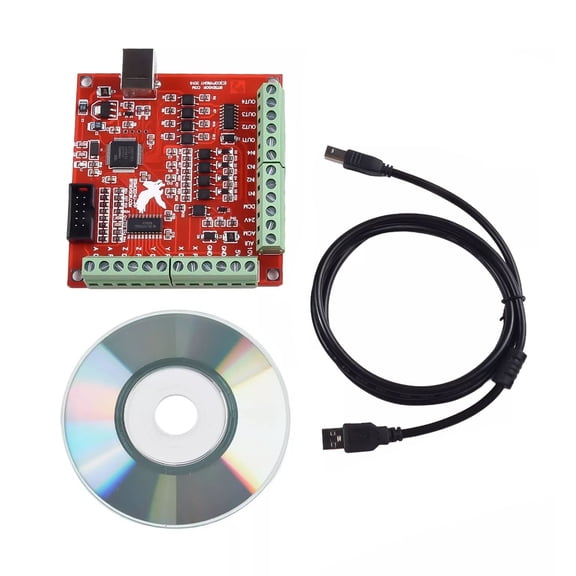 4-Axis USB CNC Controller for Precision Machining High-Speed 100KHz Pulse Frequency