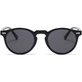 thumbnail image 3 of Lunettes de Soleil Rondes Polarisées Rétro Hommes Femmes, Lunettes de Soleil Polarisées Vintage Classiques Tendance Protection UV Unisexe, 3 of 3