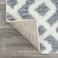 thumbnail image 3 of JONATHAN Y SANTA THERESA 2 x 8 Runner Rug, Astrid Retro Trellis - Cream/Gray, SNT103B-28, 3 of 7